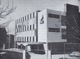 A view of the social club in 1959.