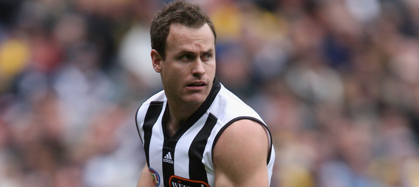 ames Clement in action during the round 18 match against Carlton at the MCG.